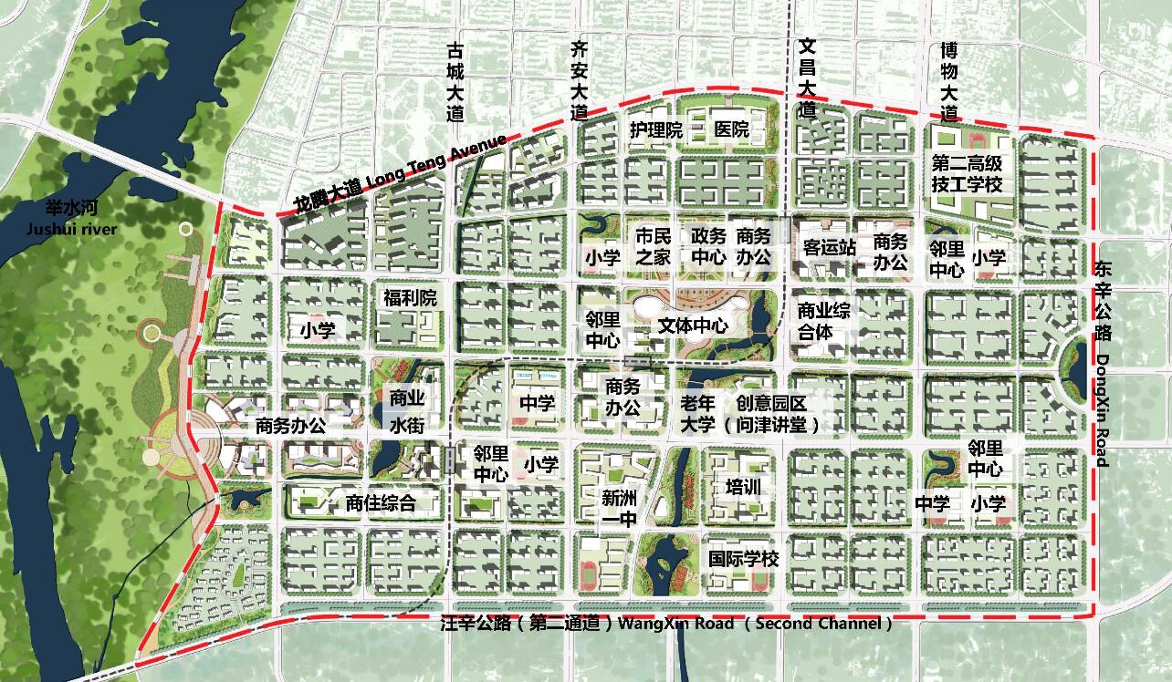 新洲问津产业新城